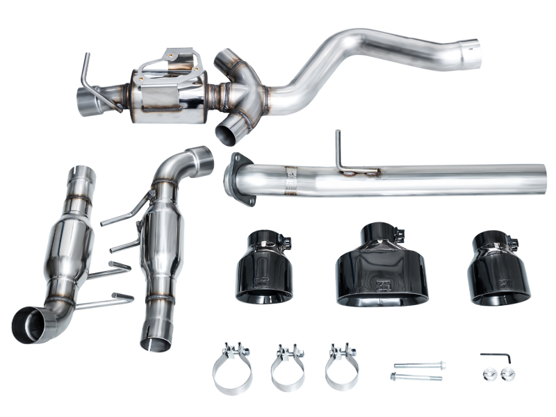 Toyota GR Corolla Performance Exhaust - AWE Tuning - Track Edition - Diamond Black - `23-`27